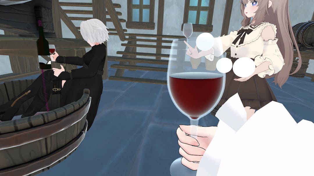 Maidens Grape Stomping 乙女の葡萄踏み　VRCワールド紹介8